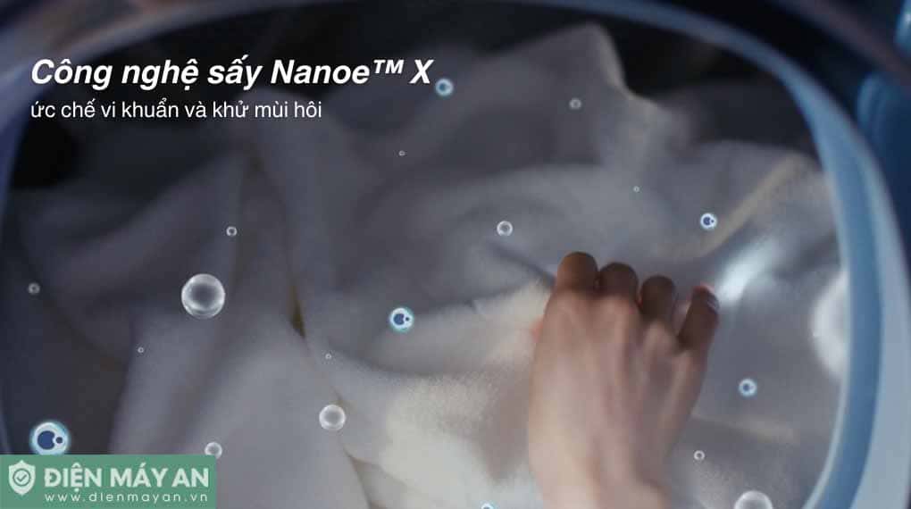 Máy sấy bơm nhiệt Panasonic 10.5 kg NH-XV21X1AVT